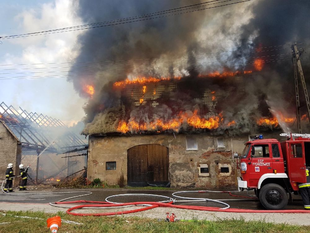 Dziewięcio osobowa rodzina straciła w pożarze dom